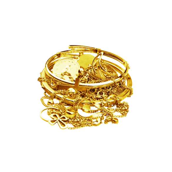 Band & Broken Scrap Jewelry, Items with missing stones